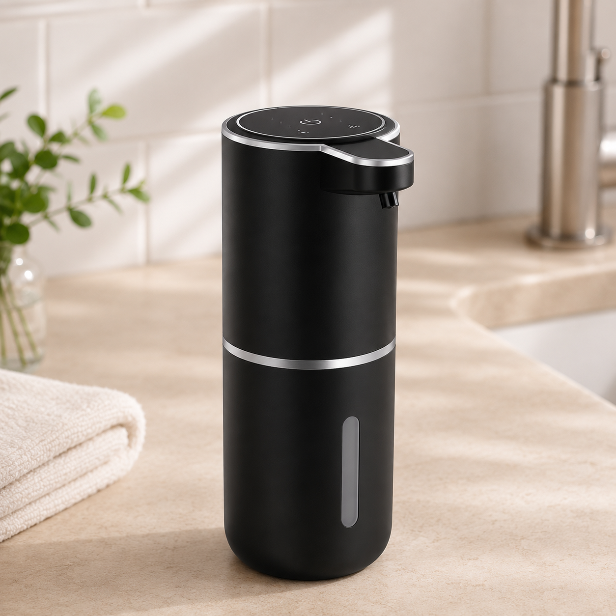 Dispenser Automático de Sabonete em Espuma com Sensor | Banheiro Sem Toque – OKA®