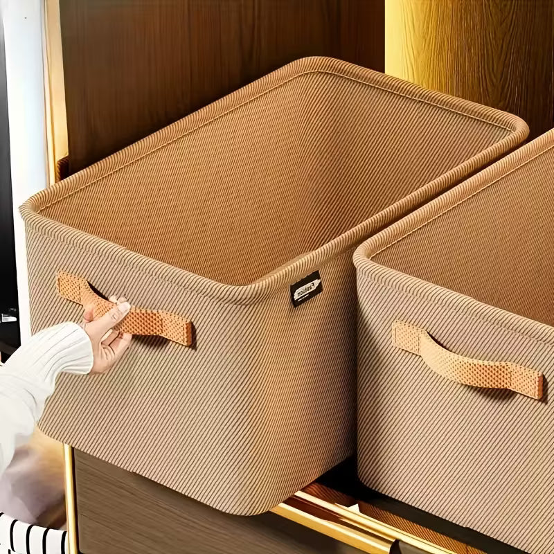 Kit Caixas Organizadoras Empilháveis | Organizador de Closet e Quarto para Roupas e Acessórios – OKA®