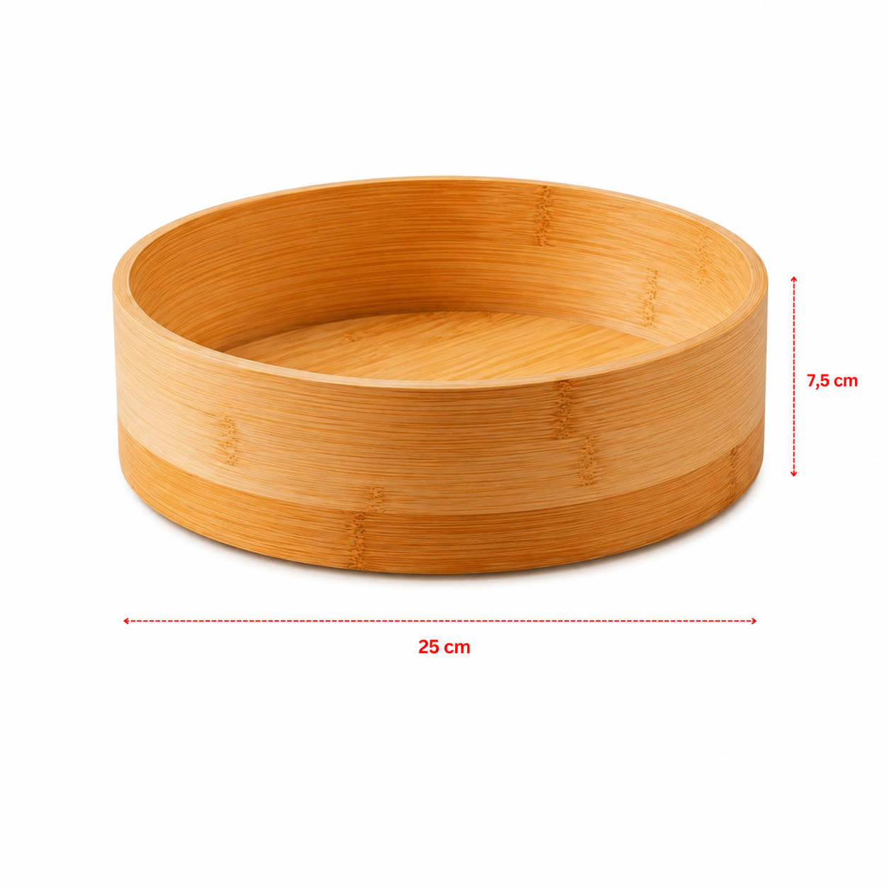 Organizador Giratório de Bambu | Suporte Multiuso para Cozinha e Mesa – OKA®