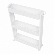 Carrinho Organizador Multiuso Slim | Organizador Estreito para Cozinha, Banheiro e Lavanderia – OKA®