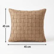 Kit 2 Capas de Almofada Macramê Artesanal | Capa Decorativa Boho para Sofá e Cama 45×45cm – OKA®