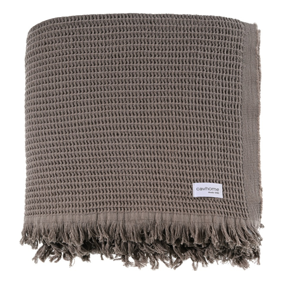 Manta Grande Decorativa 100% Algodão | Manta de Sofá e Peseira Premium 1,50m × 2,00m – OKA®