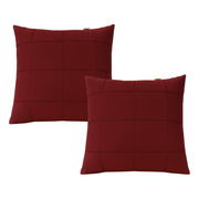 Kit 2 Capas de Almofada Suede Drapeada Premium | Capa Decorativa para Sofá e Quarto 45×45cm – OKA®