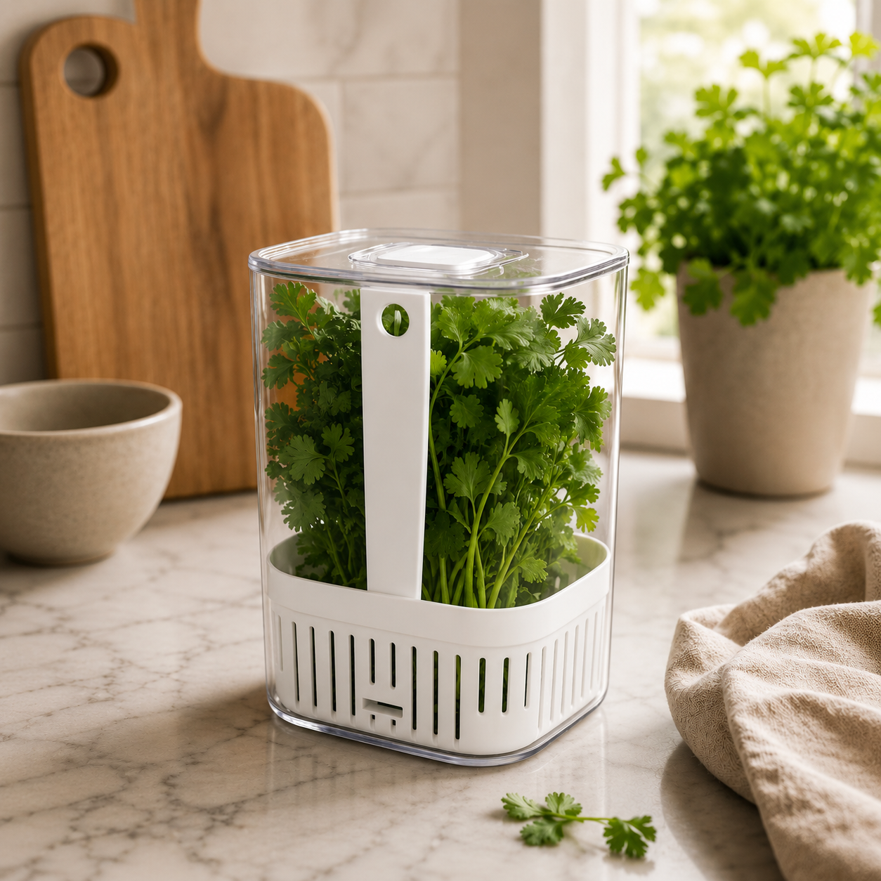 Organizador de Temperos para Geladeira 2,3L | Porta Temperos com Escorredor – OKA®