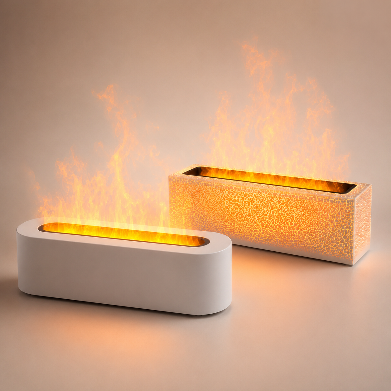 Difusor e Umidificador de Aroma com Efeito Chama – OKA®
