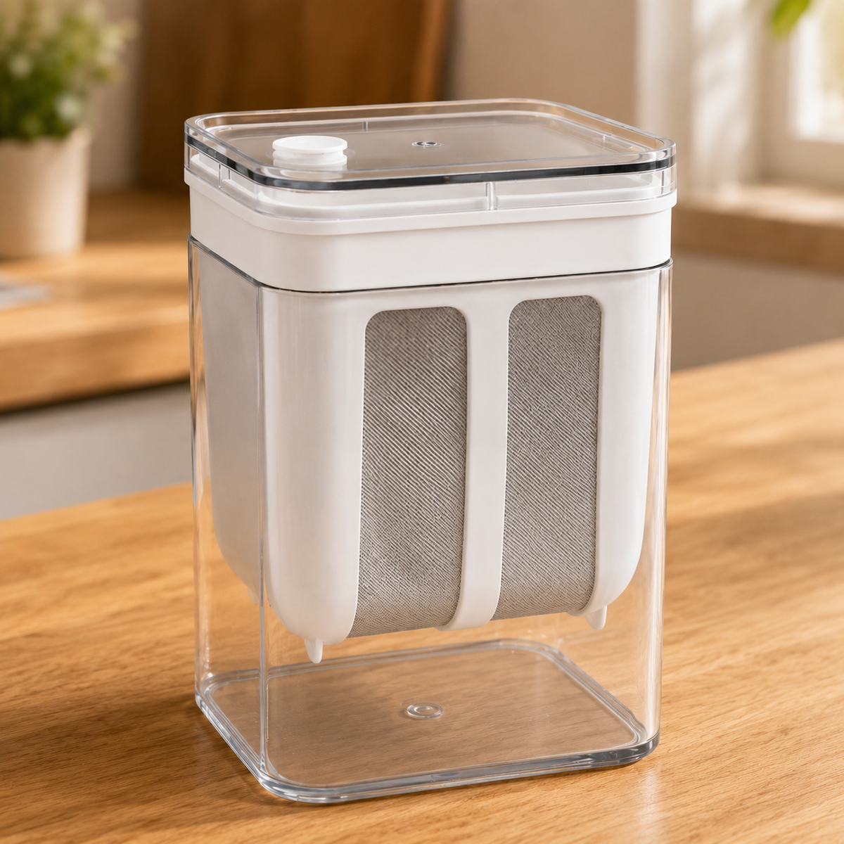 Escorredor de Iogurte Grego com Filtro | Separador de Soro de Leite para Coalhada Seca, Queijo Caseiro e Iogurte Natural – OKA®
