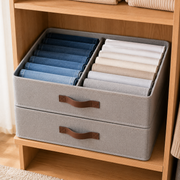 Organizador de Gaveta com 14 Divisórias | Porta Roupas Dobrável para Armário e Closet – OKA®